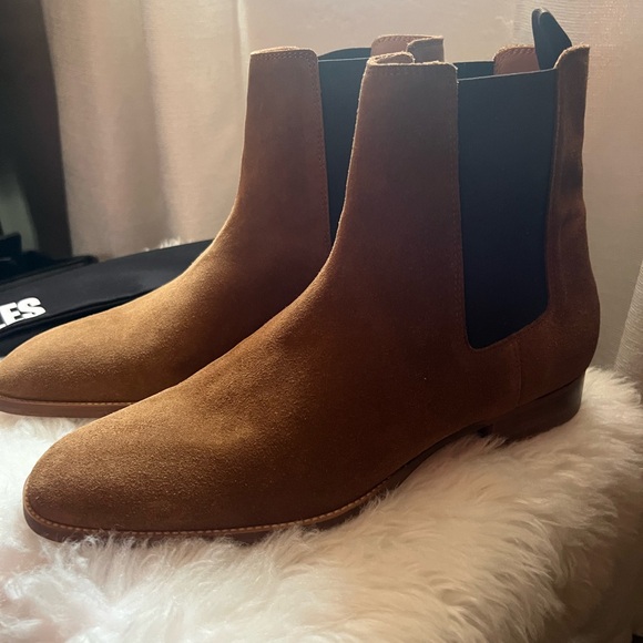 THE KOOPLES Brown Leather Chelsea Boots New w/ dustbag , Size 42 main image 8